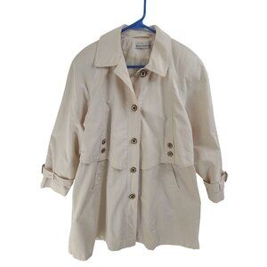 Misty Harbor Harbor Wear In Good Health Women's Trech Coat Overcoat Size 10  Bei